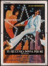 8p209 FIGLIO DELLE STELLE Italian 2p '79 art of musician Alan Sorrenti by Averardo Ciriello!
