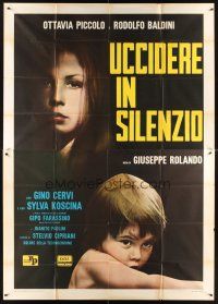 8p264 TO KILL IN SILENCE Italian 2p '71 Giuseppe Rolando's Uccidere in silenzio!