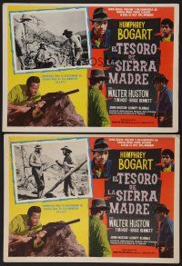 8r108 TREASURE OF THE SIERRA MADRE 8 Mexican LCs R60s Humphrey Bogart, Tim Holt & Walter Huston!