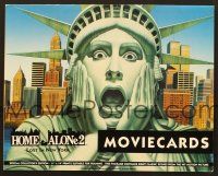 8r058 HOME ALONE 2 8 lobby card set '92 Macaulay Culkin, Joe Pesci, Daniel Stern, Lost in New York!