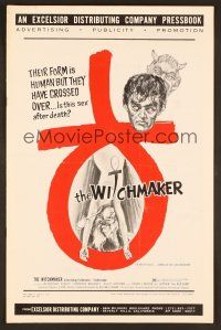 8r623 WITCHMAKER pressbook '69 their form is human but they have crossed over!
