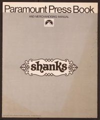 8r528 SHANKS pressbook '74 William Castle, French mime Marcel Marceau!