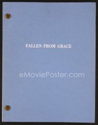 8s208 FALLEN FROM GRACE revised second draft script February 23, 1984, screenplay by Budd Schulberg