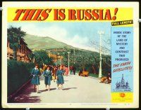 8t721 THIS IS RUSSIA LC #3 '58 Sputnik, space race documentary, inside story of land of mystery!
