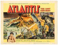 8t034 ATLANTIS THE LOST CONTINENT TC '61 George Pal underwater sci-fi, cool fantasy art!