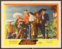 8t185 BEAST OF HOLLOW MOUNTAIN LC #4 '56 Guy Madison, Patricia Medina & guys in cool Mexican hats!