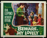 8t191 BEWARE MY LOVELY LC #1 '52 Robert Ryan offers something to five scared little kids!