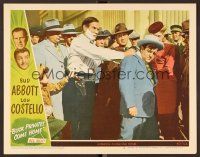 8t219 BUCK PRIVATES COME HOME LC #3 '47 Bud Abbott & Lou Costello marched out by angry Nat Pendleton