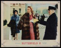 8t224 BUTTERFIELD 8 LC #5 '60 Elizabeth Taylor sees Dina Merrill, the wife of the man she loves!