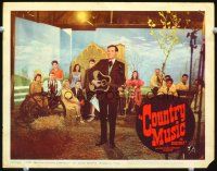 8t260 COUNTRY MUSIC ON BROADWAY LC #5 '64 Merle Kilgore playing guitar in barn-like studio!