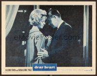 8t277 DEAR HEART LC #1 '65 close up of Glenn Ford holding Geraldine Page!