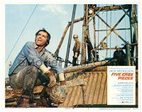 8t321 FIVE EASY PIECES LC #5 '70 Jack Nicholson working on oil rig, directed by Bob Rafelson!
