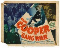 8t056 GANG WAR TC '40 Ralph Cooper stars in this ultra rare all-black gangster movie!