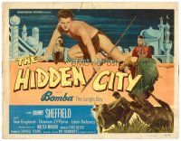 8t063 HIDDEN CITY TC '50 great images of Johnny Sheffield as Bomba the Jungle Boy!