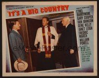 8t408 IT'S A BIG COUNTRY LC #4 '51 priest Van Johnson in this patriotic MGM world of entertainment