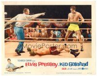 8t428 KID GALAHAD LC #5 '62 ref tells boxer Elvis Presley to go to a neutral corner!