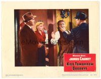 8t433 KISS TOMORROW GOODBYE LC #3 '50 Barbara Payton watches two guys rough up James Cagney!