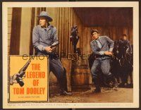 8t450 LEGEND OF TOM DOOLEY LC #8 '59 young Michael Landon reaches for his gun in barn!