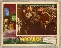8t470 MACABRE LC #3 '58 William Prince & Christine White stare up out of grave they dug!