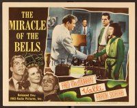 8t500 MIRACLE OF THE BELLS LC #6 '48 Fred MacMurray watches Lee J. Cobb & pretty Alida Valli!