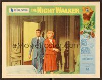 8t518 NIGHT WALKER LC #7 '65 William Castle, Robert Taylor & Barbara Stanwyck entering room!