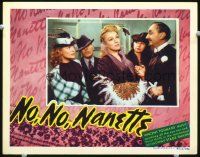 8t523 NO, NO, NANETTE LC '40 Eve Arden & Anna Neagle in front of three people!