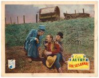 8t529 OH SUSANNA LC '36 bad guys talk to injured Gene Autry holding canteen!