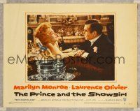 8t560 PRINCE & THE SHOWGIRL LC #1 '57 Laurence Olivier w/sexy Marilyn Monroe by champagne bucket!