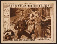8t621 SCOTTY OF THE SCOUTS chapter 7 LC '26 rare Boy Scout serial, shows the famous salute!