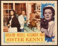8t646 SISTER KENNY LC #2 '46 Rosalind Russell as the nurse who helped cure polio!