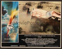8t692 SUPERMAN LC '78 special effects scene of Christopher Reeve lifting a car!