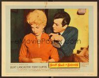8t698 SWEET SMELL OF SUCCESS LC #3 '57 Tony Curtis talks Barbara Nichols into sleeping with White!