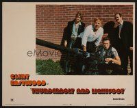 8t729 THUNDERBOLT & LIGHTFOOT LC #5 '74 Clint Eastwood, Kennedy & Bridges with HUGE gun, Cimino!