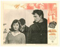 8t781 WILD SEED LC #6 '65 Michael Parks in leather jacket stares at pretty Celia Kaye!