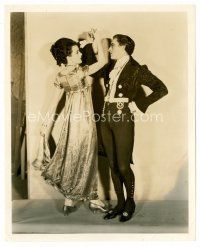 8w124 BEAU BRUMMEL 8x10 still '24 full-length John Barrymore & 17 year-old Mary Astor dancing!