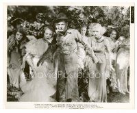 8w204 COME ON MARINES 8x10 still '34 Richard Arlen in uniform surrounded by sexy women!