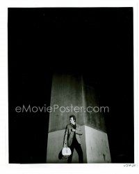 8w242 DIRTY HARRY 8x10 still '71 great moody image of Clint Eastwood delivering ransom money!