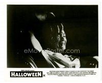 8w335 HALLOWEEN 8x10 still '78 John Carpenter classic, incredibly creepy close up in car!