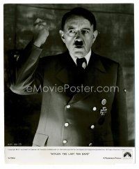 8w353 HITLER: THE LAST TEN DAYS 8x10 still '73 enraged Alec Guinness as Adolf with fist raised!