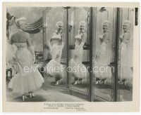 8w368 HOW TO MARRY A MILLIONAIRE 8x10 still '53 Betty Grable in sexy gown reflected in 4 mirrors!