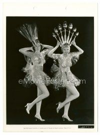 8w400 INTERNATIONAL HOUSE 8x10 still '33 two girls in wacky utensil hats & see-through outfits!