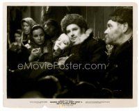 8w431 KNIGHT WITHOUT ARMOR 8x10 still '37 close up of Marlene Dietrich & Robert Donat on train!