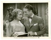 8w457 LOVE ME TONIGHT 8x10 still '32 Maurice Chevalier measuring half-dressed Jeanette MacDonald!