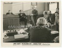 8w522 OKLAHOMA KID 8x10 still '39 Humphrey Bogart testifying on stand in courtroom!