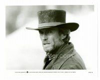 8w534 PALE RIDER 8x10 still '85 head & shoulders portrait of cowboy Clint Eastwood!