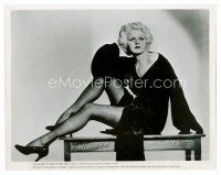8w551 PLATINUM BLONDE 8x10 still R50 great close up of sexy Jean Harlow showing legs, Frank Capra!