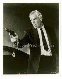 8w553 POINT BLANK 8x10 still '67 full-length portrait of Lee Marvin with gun, Boorman film noir!