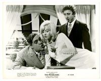 8w562 PRODUCERS 8x10 still '67 sexy Lee Meredith teases Zero Mostel & Gene Wilder with cigars!