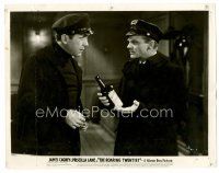 8w582 ROARING TWENTIES 8x10 still '39 c/u of James Cagney showing Humphrey Bogart whiskey!