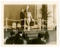 8w591 ROUGH HOUSE ROSIE 8x10 still '27 sexy Clara Bow in boxing ring is declared the winner!